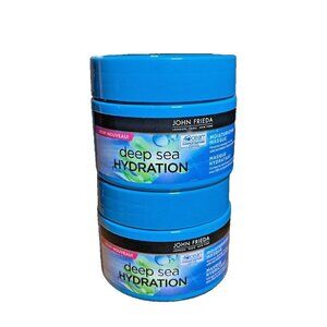 2 x John Frieda Deep Sea Hydration Moisturizing Hair Masque with Seaweed 250 mL
